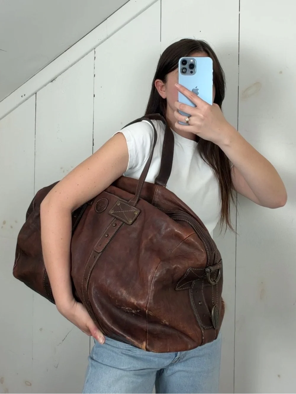 Brown large bag
